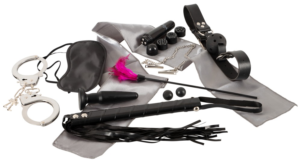 10-teiliges Bondage-Set „Ultimate Bondage Kit“, Starter-Set mit vielen Toys Fetisch online kaufen