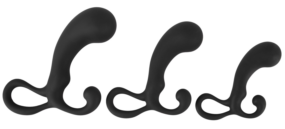 3-teiliges Analplug-Set „3-Piece Prostate Plug Set“, jeweils mit Damm-Stimulator Sex-Spielzeuge online kaufen 3-teiliges Analplug-Set „3-Piece Prostate Plug Set“, jeweils mit Damm-Stimulator Sex-Spielzeuge online kaufen