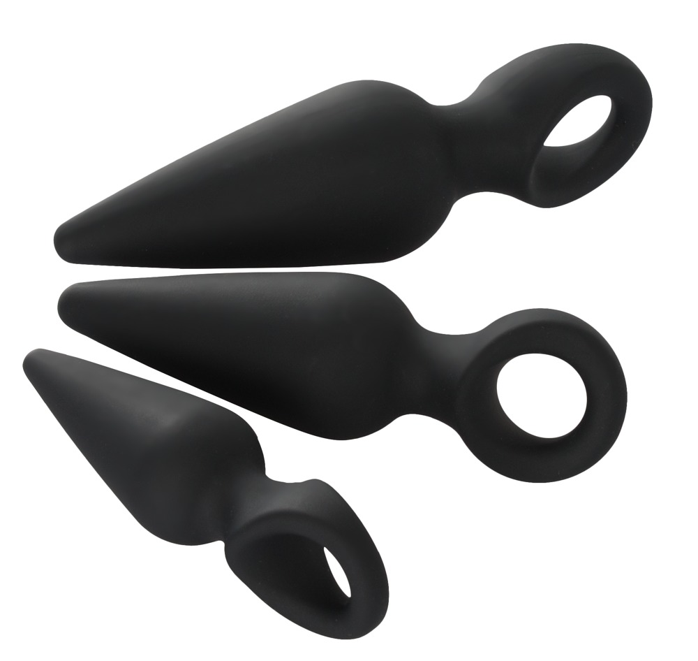 3-teiliges Analplug-Set Sex-Spielzeuge online kaufen 3-teiliges Analplug-Set Sex-Spielzeuge online kaufen