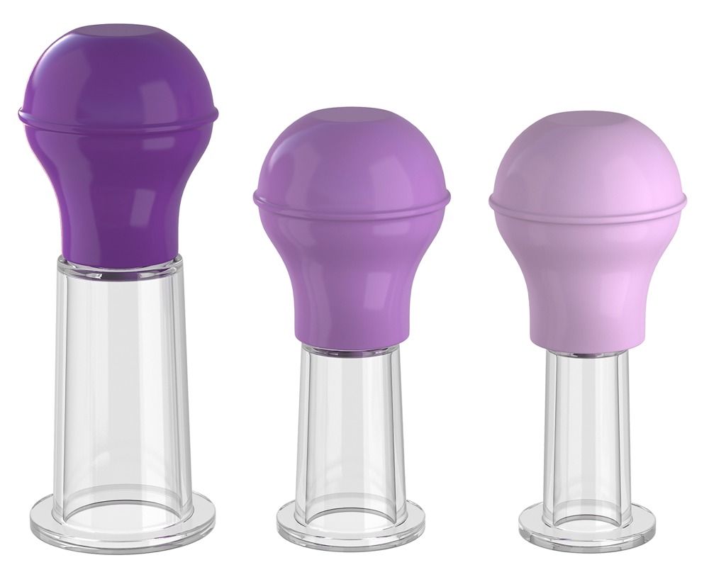 3-teiliges Sauger-Set “her nipple enhancer set”, mit Pumpbällen Sex-Spielzeuge online kaufen