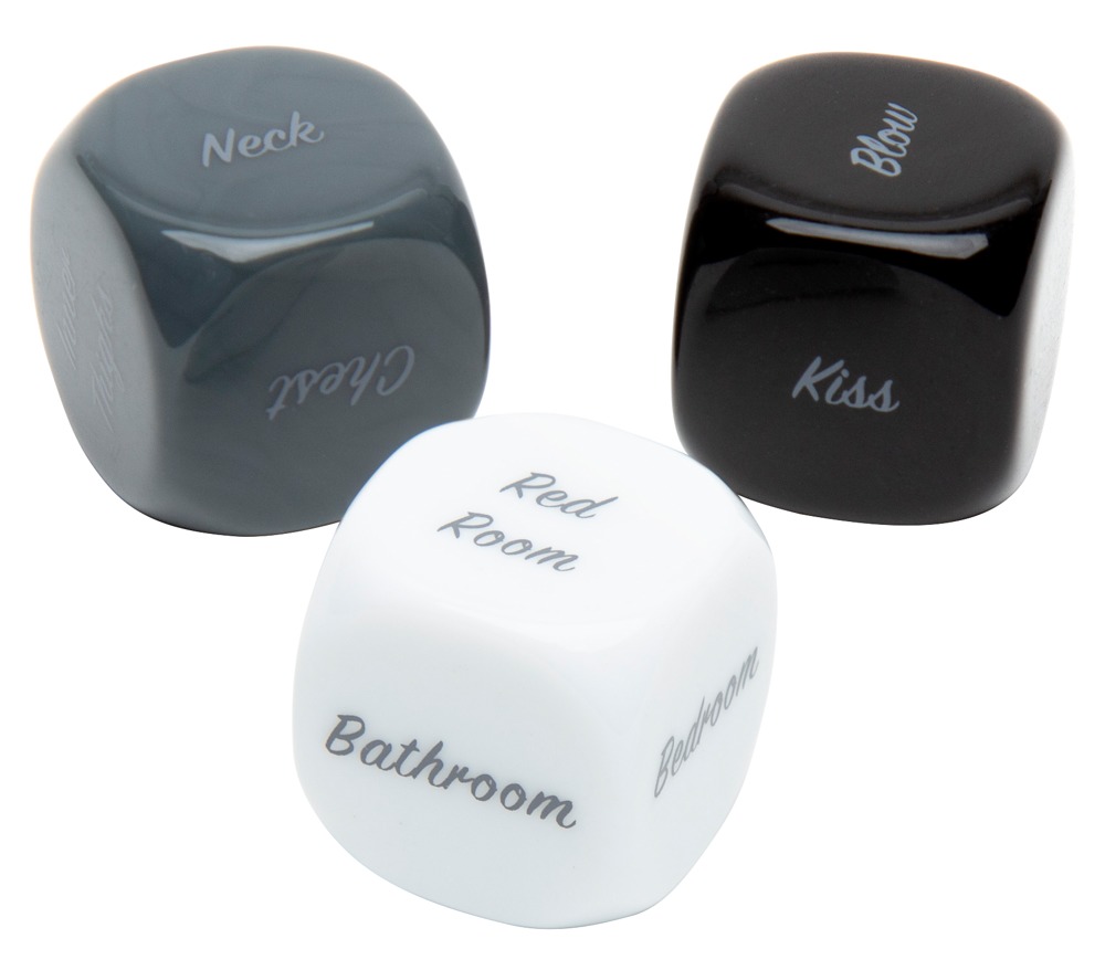 3-teiliges Würfel-Set „Play Nice Kinky Dice for Couples“ Sonstige Erotikartikel online kaufen