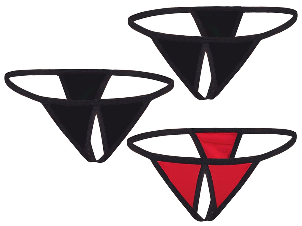 3er Set String ouvert Dessous online kaufen