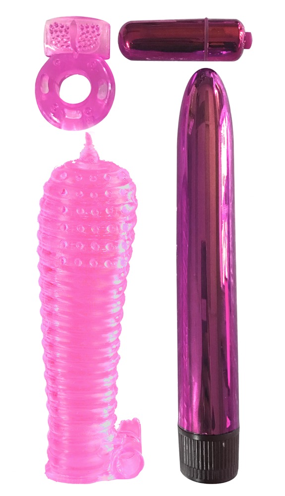 4-teiliges Toy-Set „Ultimate Pleasure Couple’s Kit“ Sex-Spielzeuge online kaufen