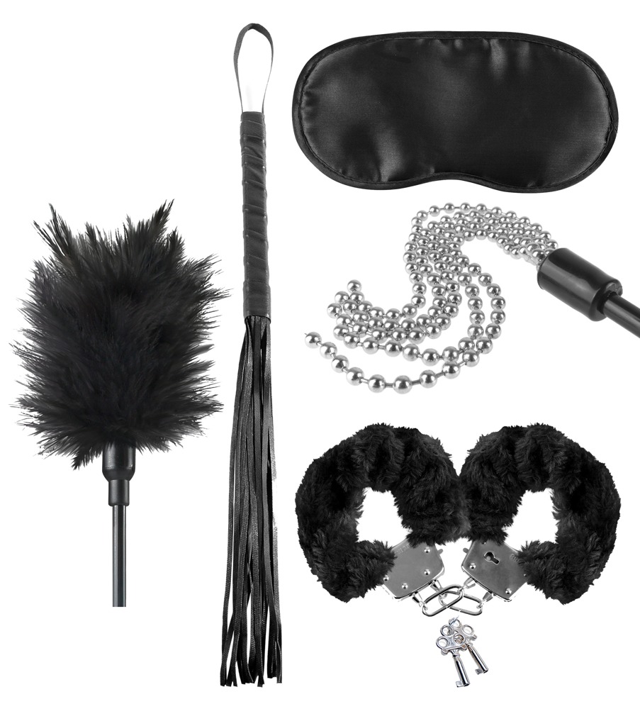 5-teiliges Bondage-Set „Bondage Teaser Kit“, Grundausstattung für Einsteiger. Fetisch online kaufen