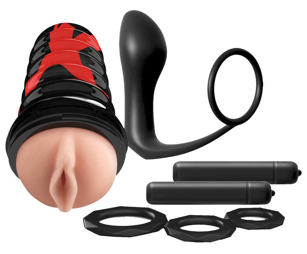 7-teiliges Toy-Set „Ass-gasm Extreme Vibrating Kit“ für Männer Sex-Spielzeuge online kaufen