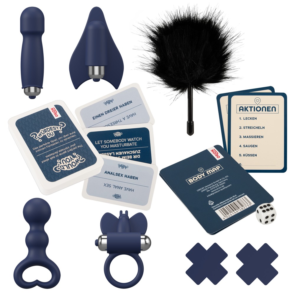 9-teiliges Paket „Würdest du?“ Sex-Spielzeuge online kaufen