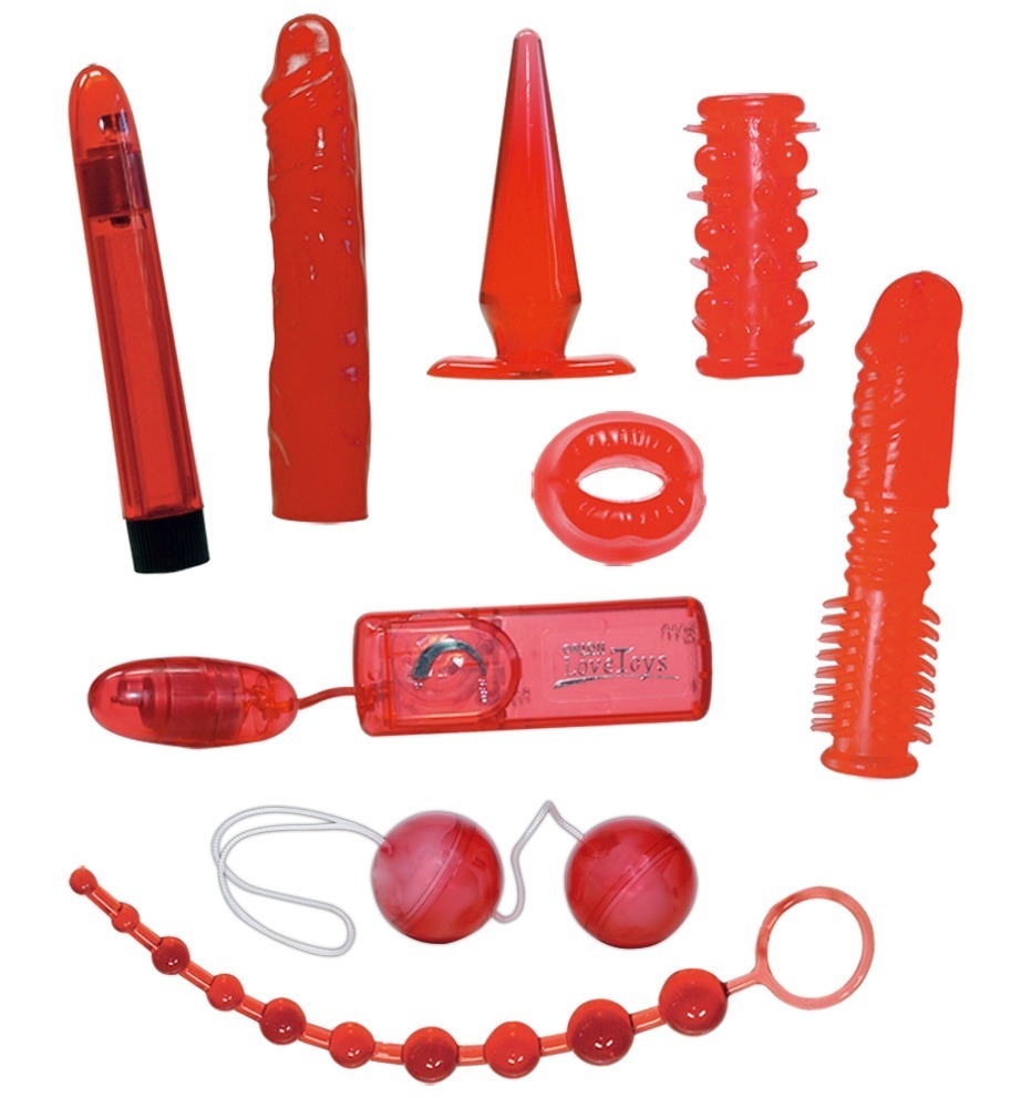9-teiliges Toyset „Red Roses“ inklusive Batterien für die Vibro-Toys Sex-Spielzeuge online kaufen 9-teiliges Toyset „Red Roses“ inklusive Batterien für die Vibro-Toys Sex-Spielzeuge online kaufen