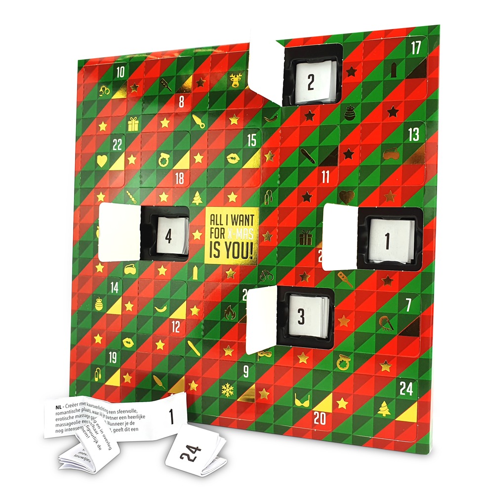Adventskalender „Erotic Advent Challenge Calendar“, mit 24 erotischen Aufgaben Sonstige Erotikartikel online kaufen
