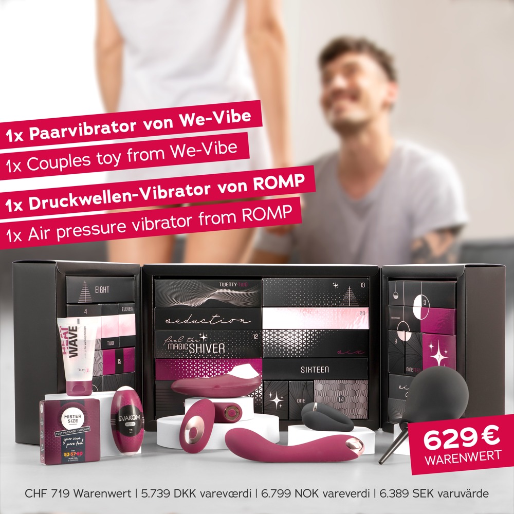Adventskalender „PREMIUM" mit Paartoy & Pulsator Sex-Spielzeuge online kaufen
