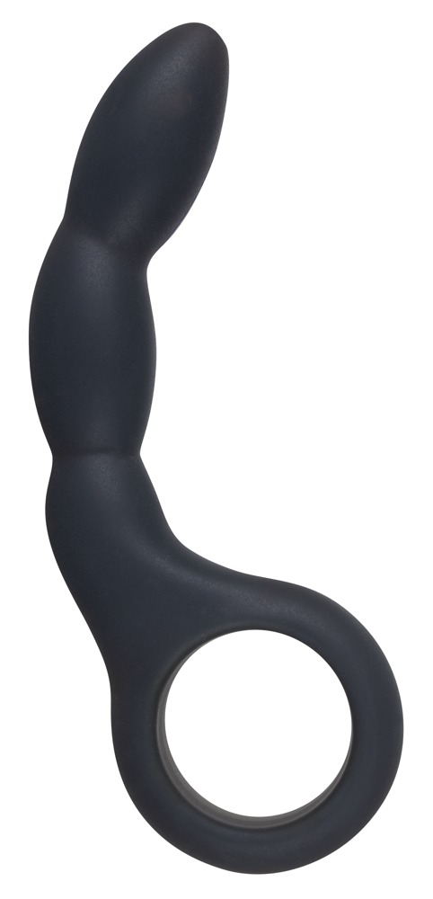 Analdildo, 13,5 cm, mit Reizstruktur und Rückholring Sex-Spielzeuge online kaufen