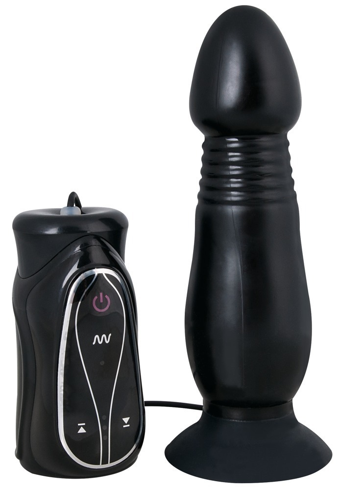Analplug „Anal Pusher“ mit Stoßfunktion und Vibration Vibrator online kaufen