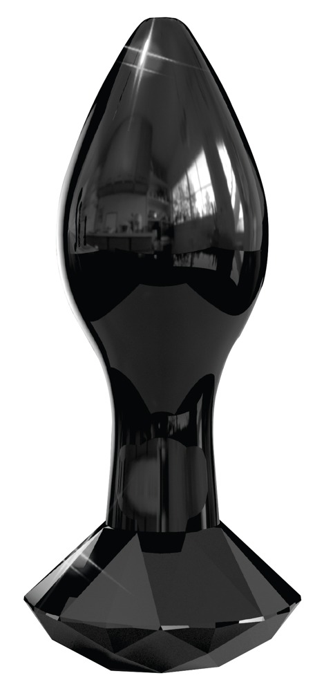 Analplug „Icicles“, Glas, 9 cm, edler Schmuckstein als Stopper Sex-Spielzeuge online kaufen