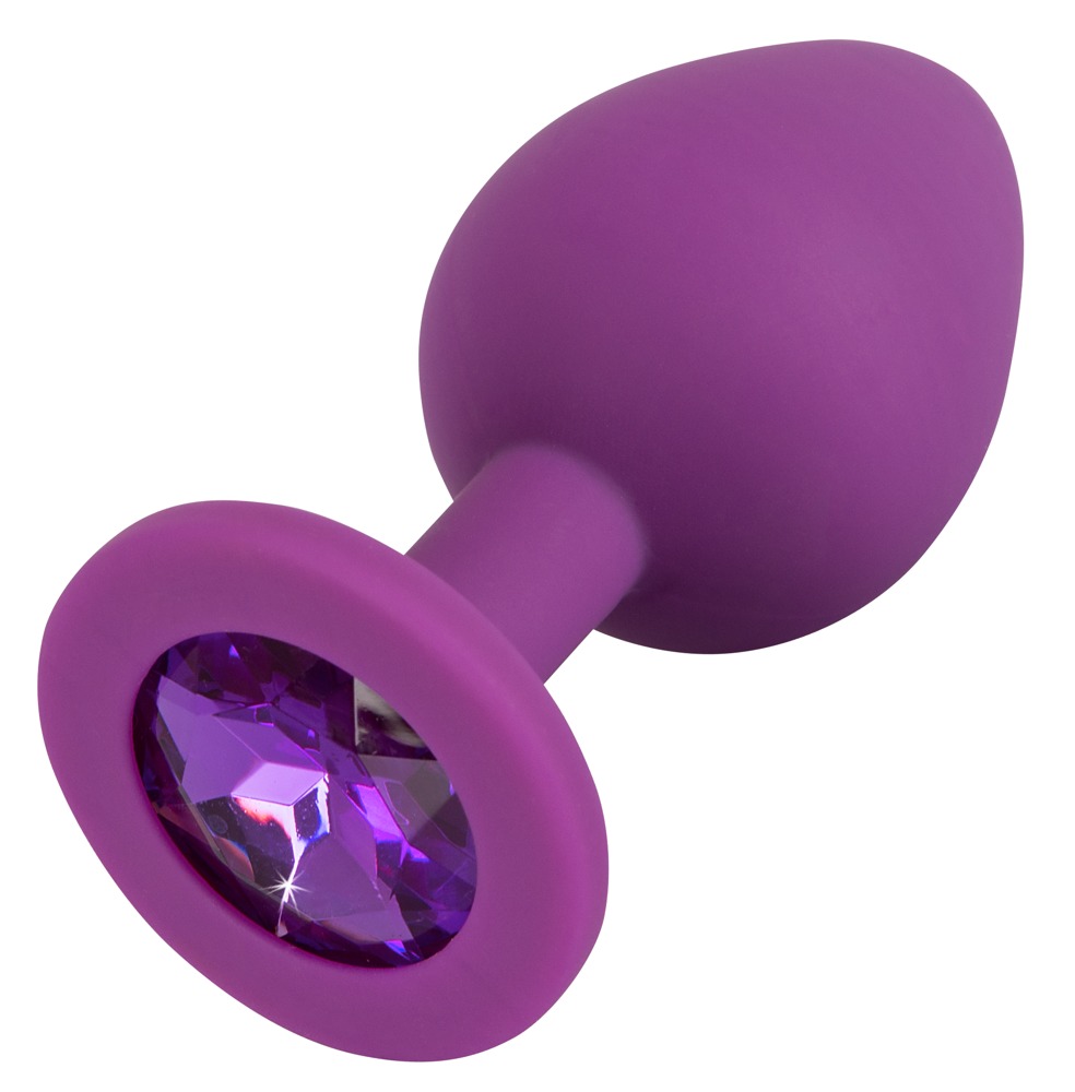 Analplug, lila mit Schmuckstein Sex-Spielzeuge online kaufen Analplug, lila mit Schmuckstein Sex-Spielzeuge online kaufen