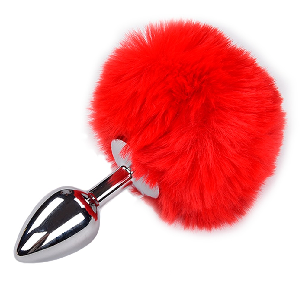 Analplug „Metal Anal Fluffy Plug S“ mit Kunstfell-Puschel am Stopper Sex-Spielzeuge online kaufen Analplug „Metal Anal Fluffy Plug S“ mit Kunstfell-Puschel am Stopper Sex-Spielzeuge online kaufen