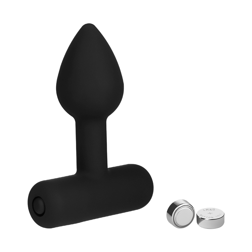 Analplug mit Vibro-Bullet aus Silikon, 7cm Sonstige Erotikartikel online kaufen