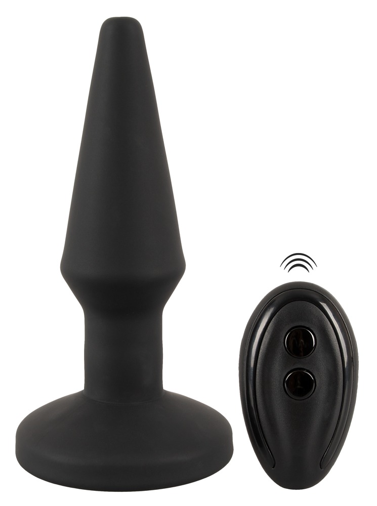Analplug „RC Inflatable Plug with Vibration“ zum Aufpumpen, 10 Vibrationsmodi Vibrator online kaufen
