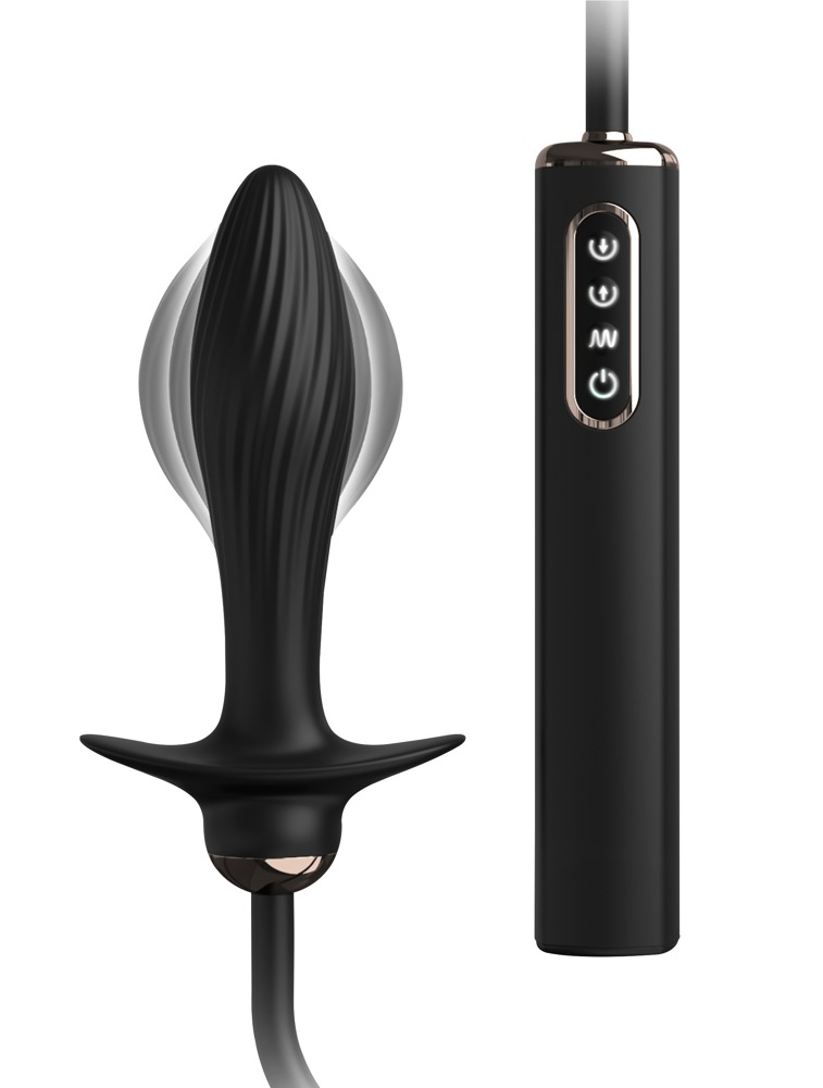 Analvibrator „Auto-Throb Inflatable Vibrating Plug“ zum Aufpumpen Vibrator online kaufen