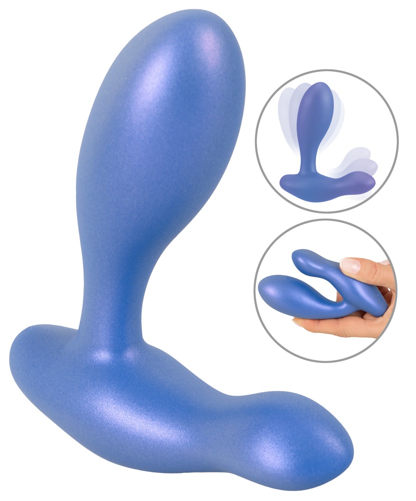 Analvibrator im Metallic-Glossy-Look Vibrator online kaufen