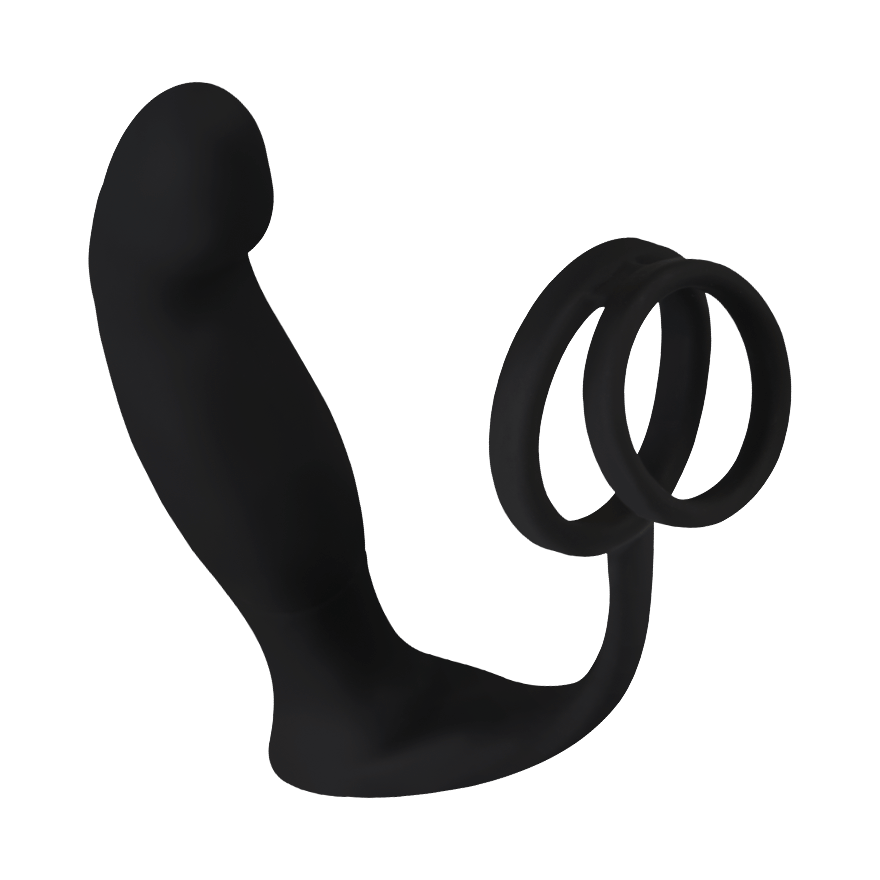Analvibrator inkl. Penisring, 13 cm Vibrator online kaufen
