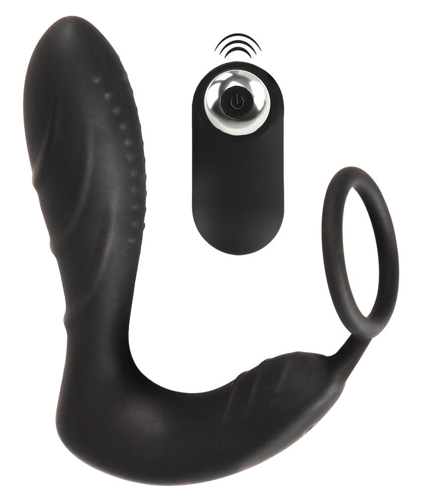 Analvibrator „RC Prostata Plug mit Penisring“ Vibrator online kaufen Analvibrator „RC Prostata Plug mit Penisring“ Vibrator online kaufen