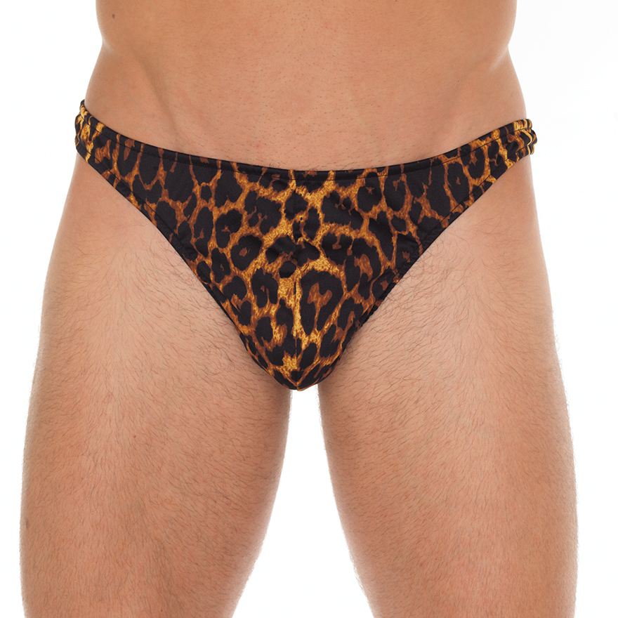 Animalischer Leoparden-String Dessous online kaufen