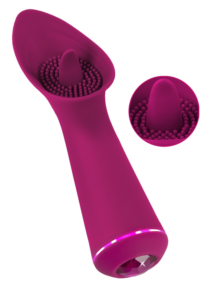 Auflegevibrator mit Vibro-Zunge Vibrator online kaufen