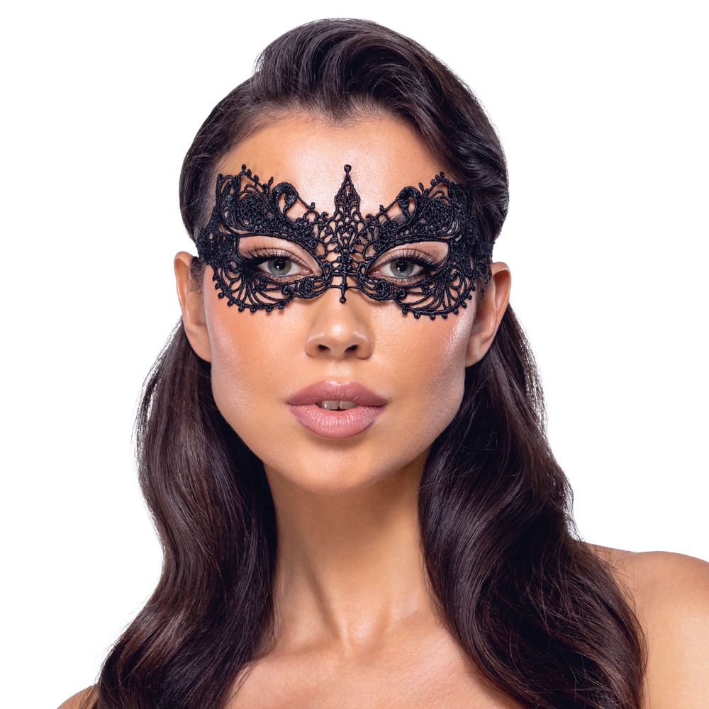 Augenmaske aus filigraner Stickerei Dessous online kaufen