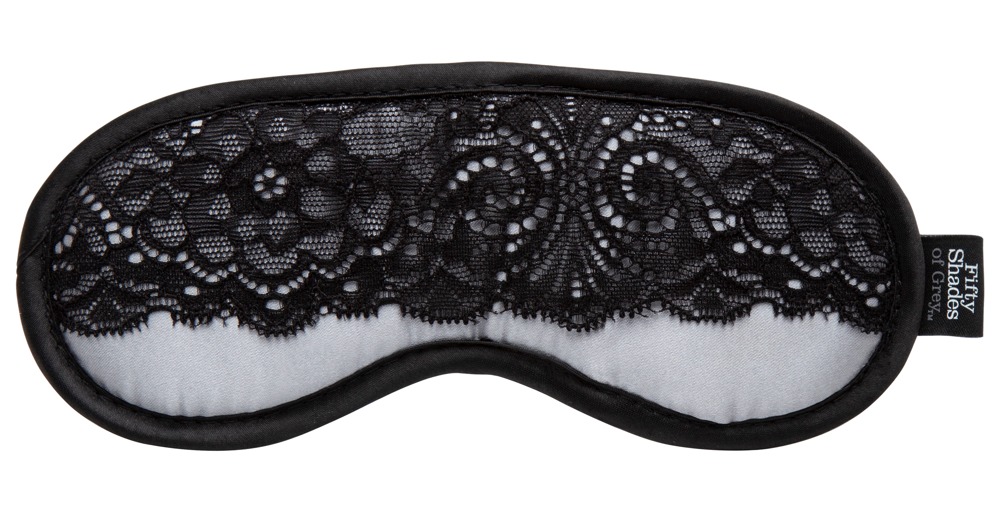 Augenmaske „Play Nice Satin Blindfold“ mit elastischem Komfort-Kopfband Dessous online kaufen