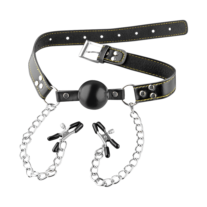 Ball Gag & Clamps BDSM online kaufen
