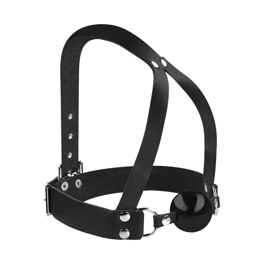 Ballknebel mit Geschirr BDSM online kaufen