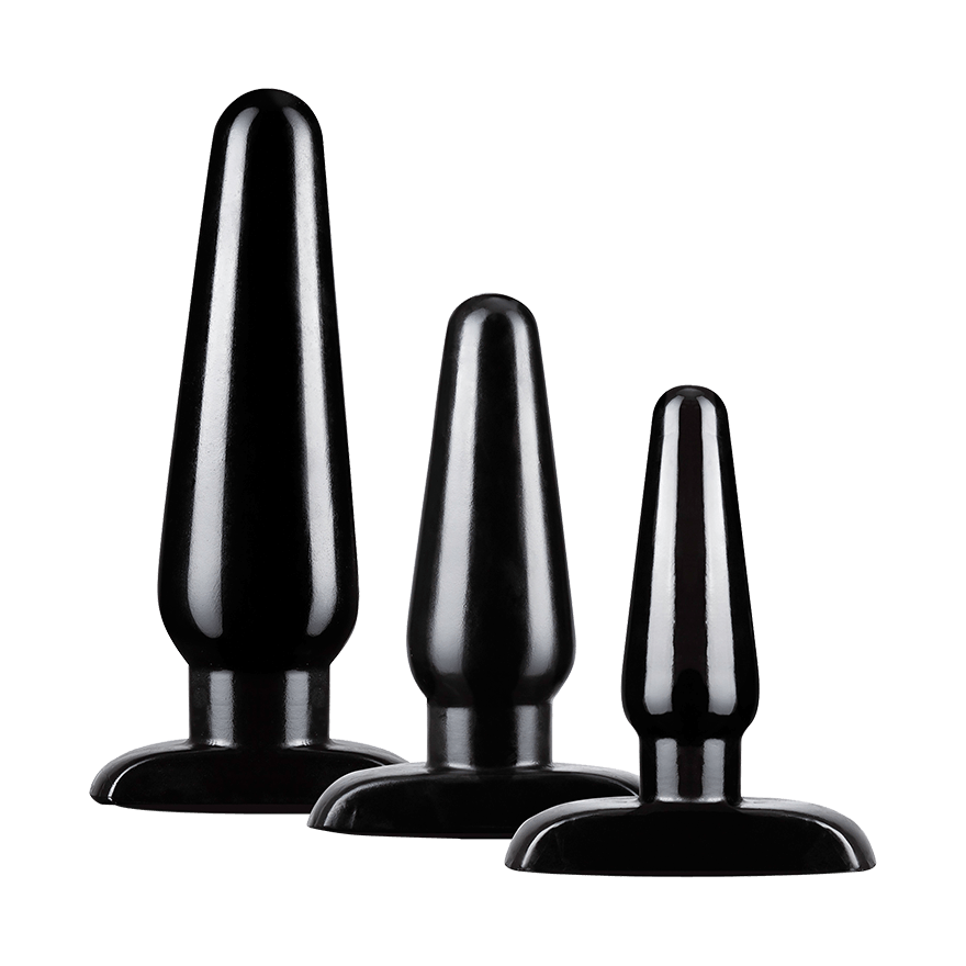 Basic Plug Kit, 3 Teile, 10 - 16,5 cm Dessous online kaufen Basic Plug Kit, 3 Teile, 10 - 16,5 cm Dessous online kaufen