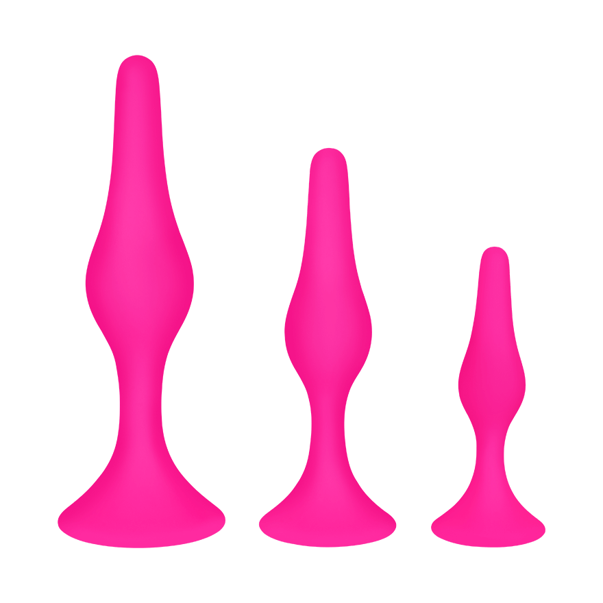 Beginner Plug Set, 8,5 - 13,5 cm, 3 Teile Dessous online kaufen Beginner Plug Set, 8,5 - 13,5 cm, 3 Teile Dessous online kaufen