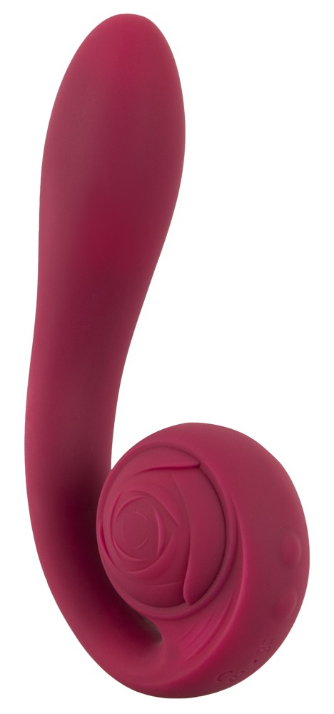 „Bendable Spot-on Vibrator“ mit biegbarer Rose für die Klitoris Vibrator online kaufen