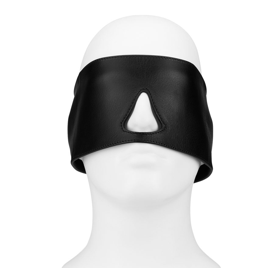 Blickdichte Leder-Maske mit Schnürung BDSM online kaufen Blickdichte Leder-Maske mit Schnürung BDSM online kaufen