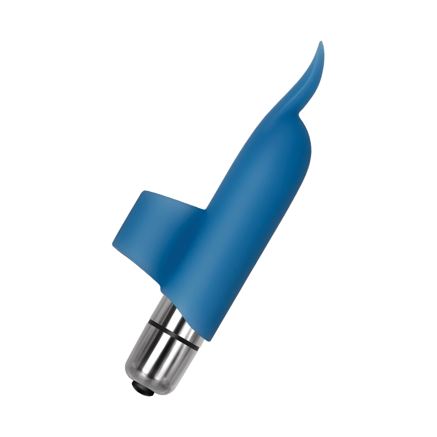 Blue Dolphin Finger Vibe, 10,5cm Vibrator online kaufen