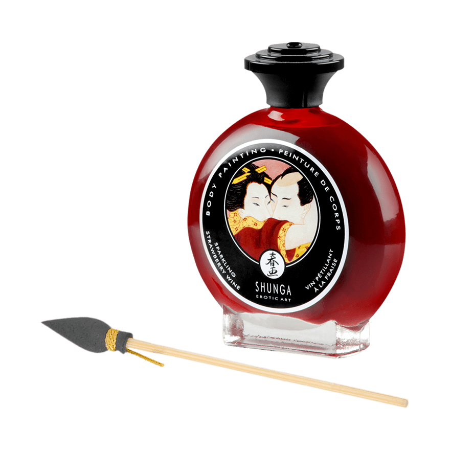 Body Painting Erdbeer-Sekt, 100 ml Dessous online kaufen