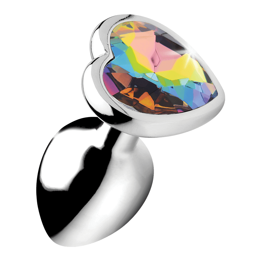 Booty Sparks - Rainbow Prism Heart Small, 7,1 cm Sex-Spielzeuge online kaufen