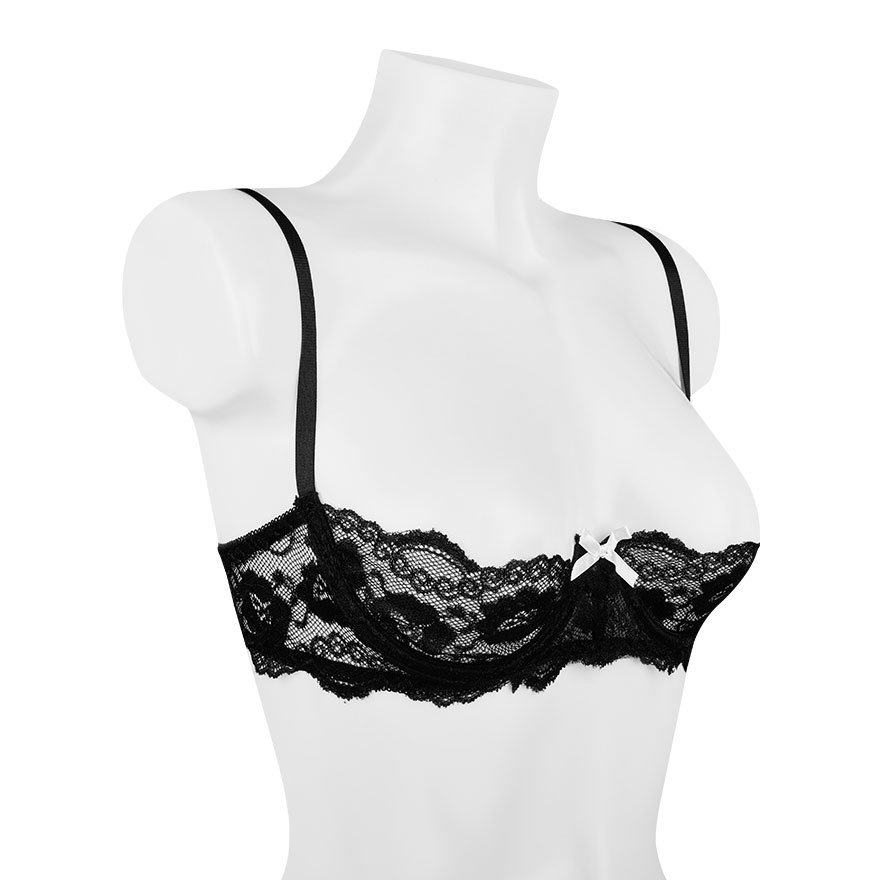 Büstenhebe mit Blütenspitze, 1/2 Cup Dessous online kaufen Büstenhebe mit Blütenspitze, 1/2 Cup Dessous online kaufen