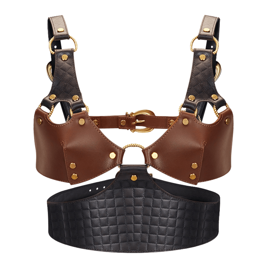 Bustier aus Reitleder Dessous online kaufen Bustier aus Reitleder Dessous online kaufen