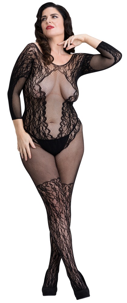 Catsuit ouvert „Captivate“ mit raffinierten Cut-outs Dessous online kaufen