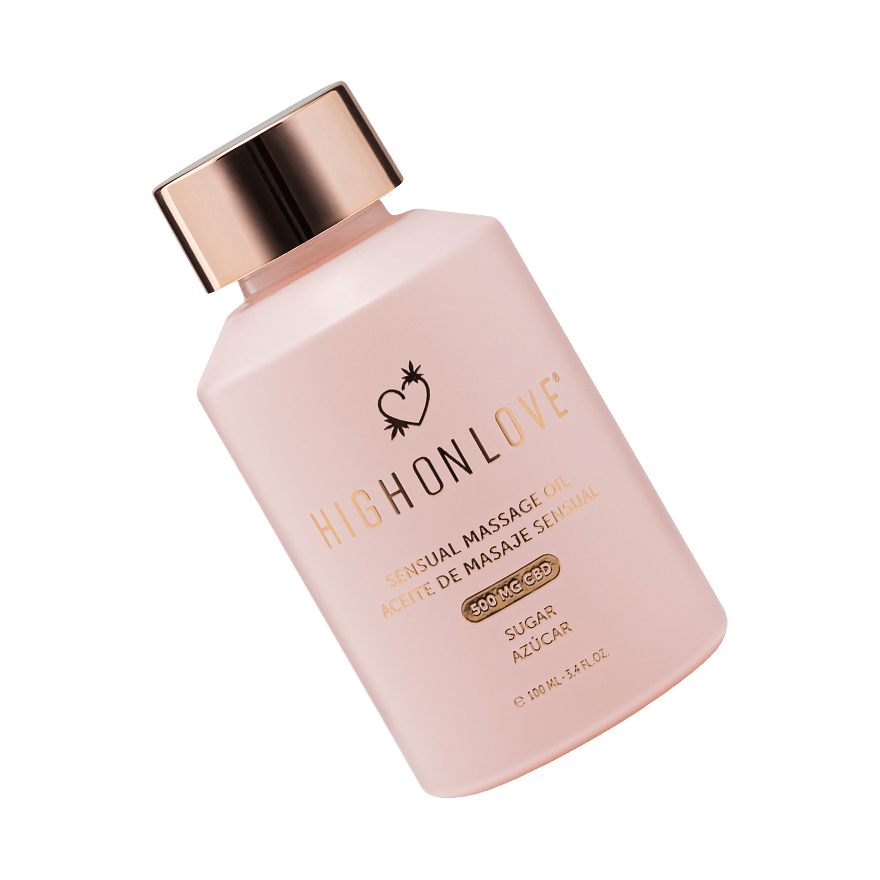 CBD Sensual Massage Oil Sugar High, 100 ml Drogerie online kaufen