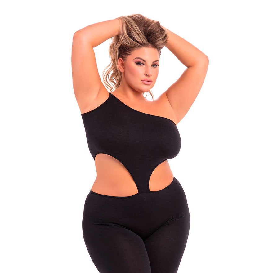Cropped Catsuit - Plus Size Dessous online kaufen