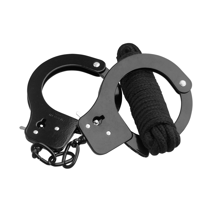 Cuffs & Love Rope, 2Teile Dessous online kaufen