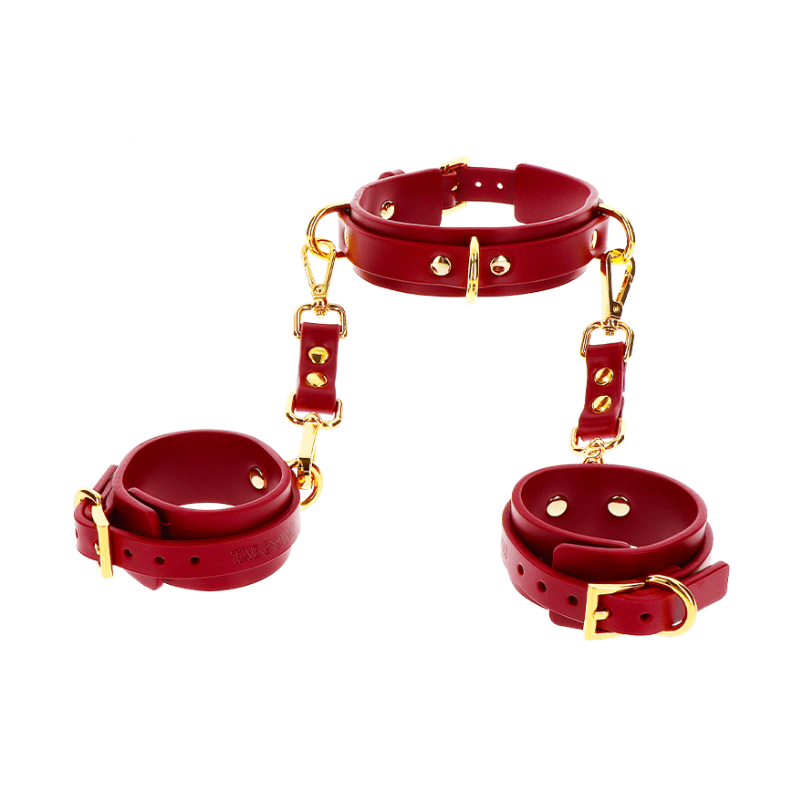 D-Ring Collar and Wrist Cuffs Sonstige Erotikartikel online kaufen