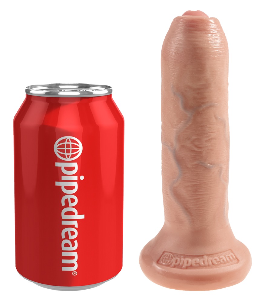 Dildo „6" Uncut Cock“, mit beweglicher Vorhaut Sex-Spielzeuge online kaufen