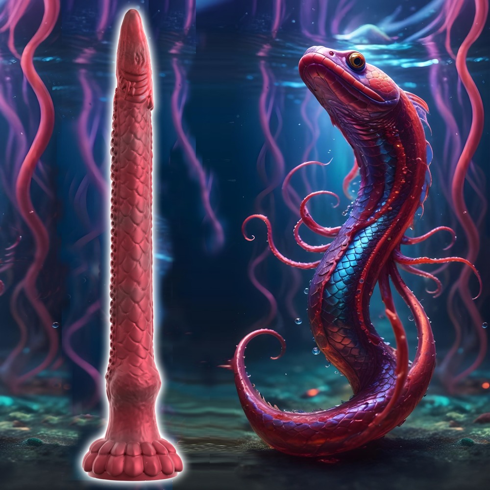 Dildo „The Enormous Eel“ mit Saugfuß Sex-Spielzeuge online kaufen