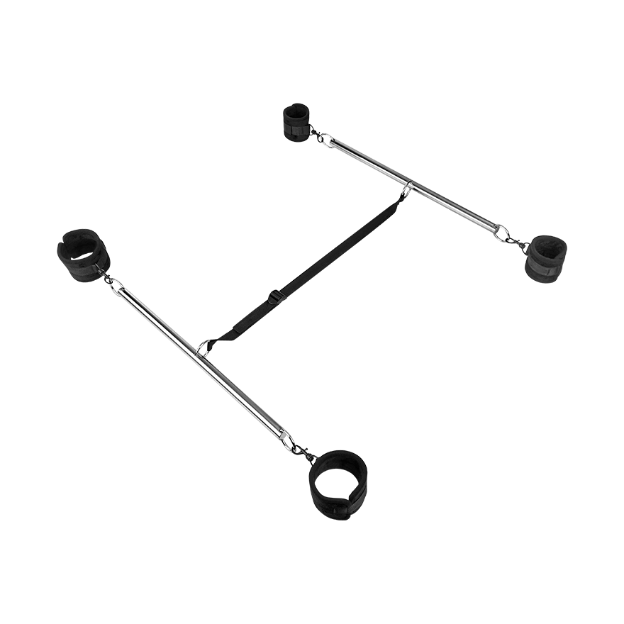 Double Spreader Bar with Soft Cuffs, 4 Teile Dessous online kaufen Double Spreader Bar with Soft Cuffs, 4 Teile Dessous online kaufen