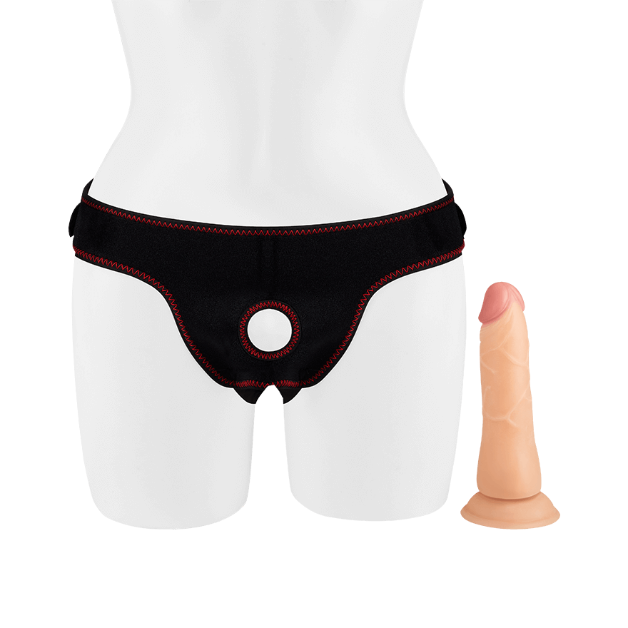 Easy Strap-On-Set with Dildo, 19 cm Sex-Spielzeuge online kaufen
