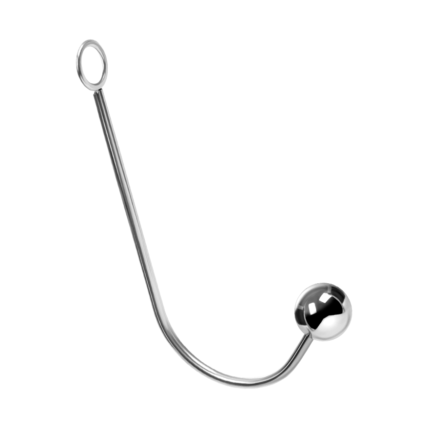 Edelstahl-Analhaken mit Kugel, 37 cm Sex-Spielzeuge online kaufen