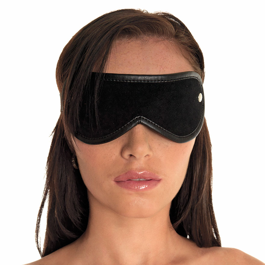 Edle Augenmaske aus Leder BDSM online kaufen